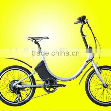 Small city electric bicycle 2014 new design 24v 9ah e-bike battery