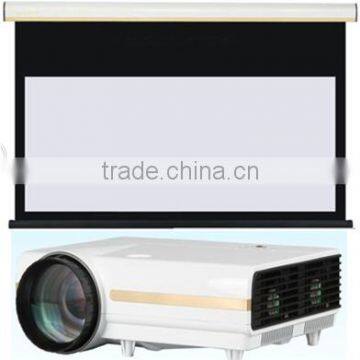 home theater projectors cheap price of motorized screen projector screen