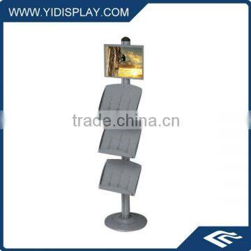 Floorstanding Metal brochure rack