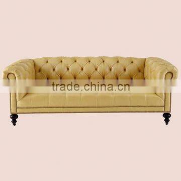 Modern Two Seater Wooden Sofa IDM-S051
