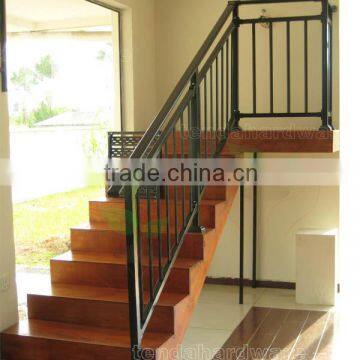 stairs carbon steel welding railings in black