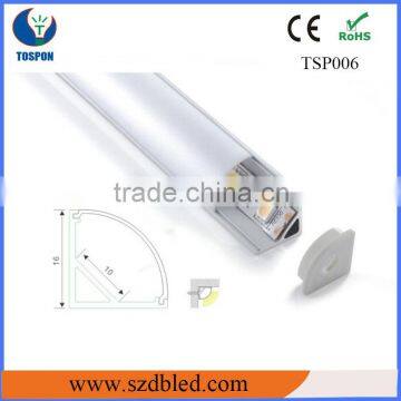 High Power Recessed Aluminum LED Profile For Ceiling And Wall