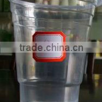 500ml ps plastic cup,disposable plastic cup,plastic drinking cups