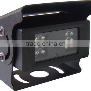 C-C371IRA/CMOS, CMOS OV7959 Car reversing camera 420TVL Heavy Duty back up w/12pcs IR, IP69K, viewing angle 170 degree.