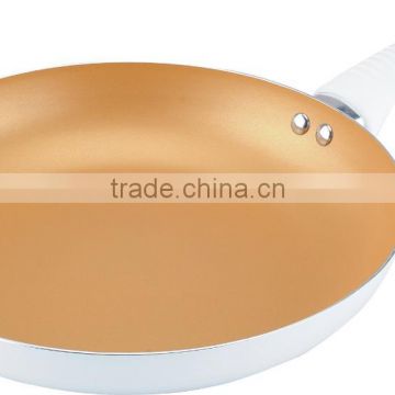 Aluminum non-sticking fry pan with different size