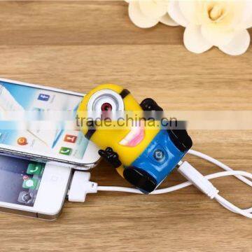 lovely cartoon mobile power with various capacity 1500mah,2000mah, 2600 mah bank power