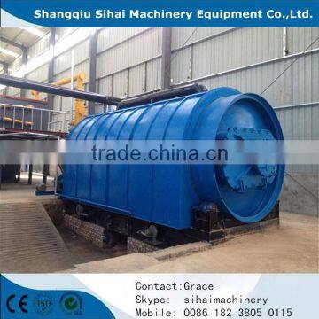 CE, ISO and BV Certificated Waste Tyre/plastic Pyrolysis Production Line by Sihai Machinery photo-3