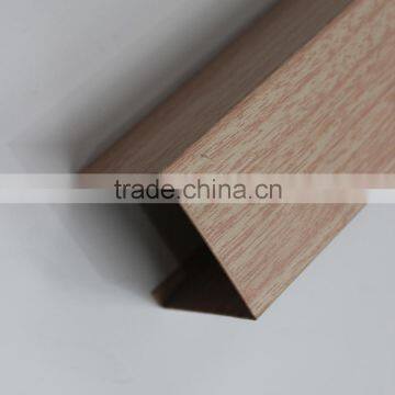 Shallow Wood Grain Aluminum Decorative Ceiling Panel U Aluminum Screen Ceiling Tiles photo-5