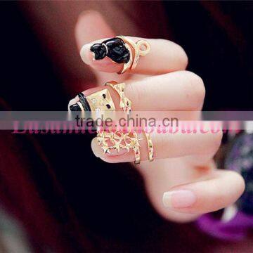 Variety Cute Pearl Gold Wedding Ring,latest Gold Finger Ring Designs photo-3