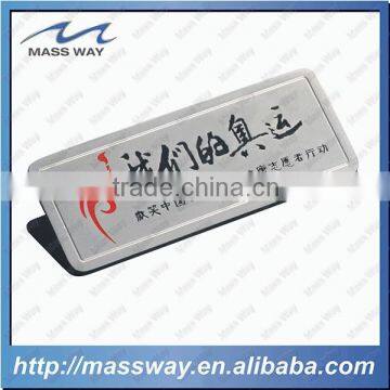 Custom Metal OEM Engraved Brass Name Badges photo-4