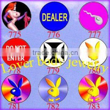 Logo Body Jewelry [LJ-105]