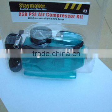 12v car air compressor with light(ce/rohs)