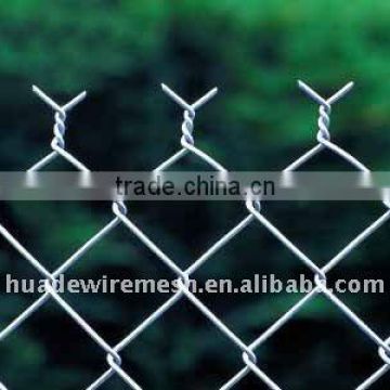 galvanzied chain link fence mesh, PVC coated chain link fence