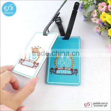 New product bags accessory plastic luggage tag pvc for wholesale