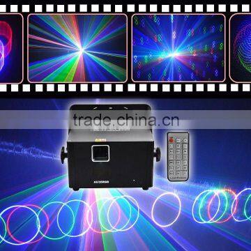 Indoor fantasy 5 in 1 effects SD card programmable Disco laser light