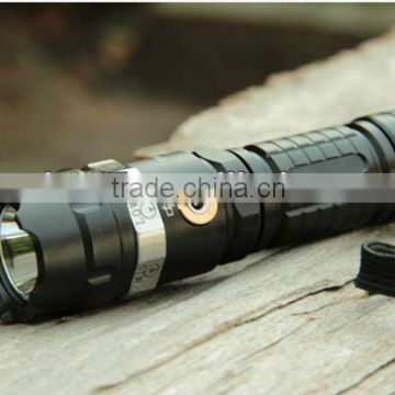 Rechargeable Flashlight Camping Light With White Color Diffuser