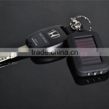 Mini LED Solar Flashlight Keychain, Multifunction Keychain Custom photo-2