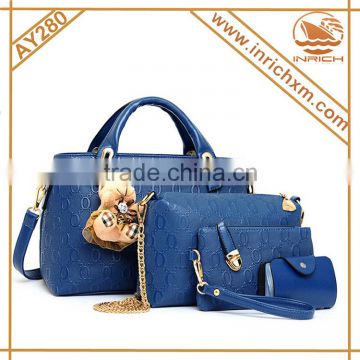 Vogue Cover Celebrity Wholesale Handbag 4pcs Fashion Lady Handbag 2016                        
                                                Quality Choice