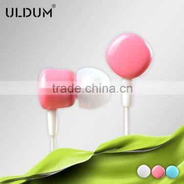 ULDUM super sound handfree earphone amplifier with mic for mp3/4 mobile phone /htc/samsung