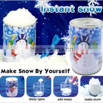 2015 Gifts Item Magic Snow Powder in Can, Instant Expanding Snow for Holiday photo-3