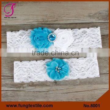 FUNG 8001 Bride Blue Wedding Garter