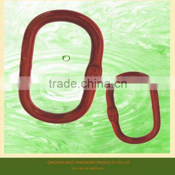 G80 chain fittings flat welded type master link