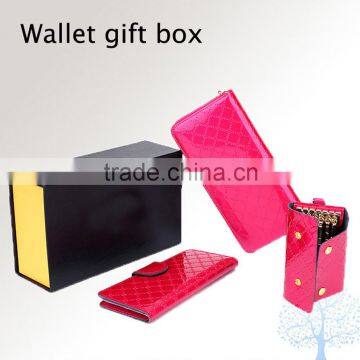 Hot sell 3units embossed wallet and coin holder