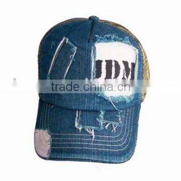 printing 100% cotton mesh cap, baseball cap, cap, hat, fashion cap