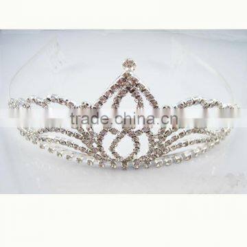 Yiwu wholesale fashion rhinestone crown ornaments