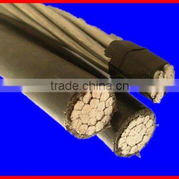 Aerial Bundle Cable, twisted and parallel, abc cable