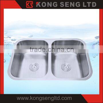 Kitchen sink High quality Stainless steel sink 304 stamping undermount sink -KS-UM-D81
