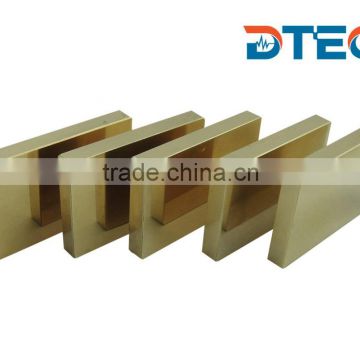 DTEC Plastic Rockwell Hardness Testing Block,HRE,HRL,HRM,HRR Scale,Copper Material,Square Type