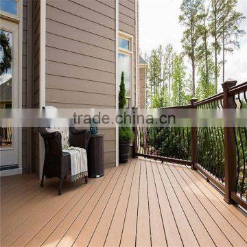 good quality material ecofriendly deck board grooved surface deck board