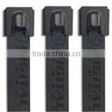 Newest factory sale unique design hot sell stainless steel cable ties for promotion