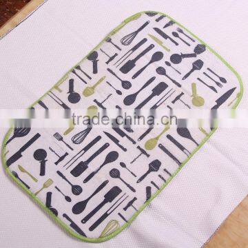 High Quality 20*40cm Microfiber Tea Table Pad Dining Drying Pad photo-5