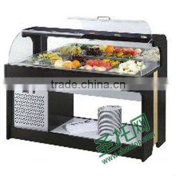 Shentop STEB004B Electric refrigerated showcase restaurant Equipment Commercial Salad Showcase