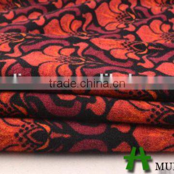 2015 Clothing Factory Hot Sale Warm Angora Winter Coat Fabric/ Ankara Print Fabric photo-3