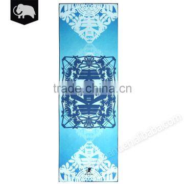 Sandwash microfiber Recyclable Anti-slip yoga towel with private label logo