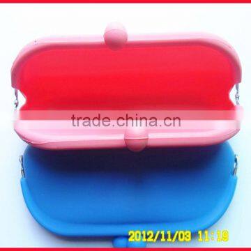 Cheap silicone purse wallet coin wallet fashion style