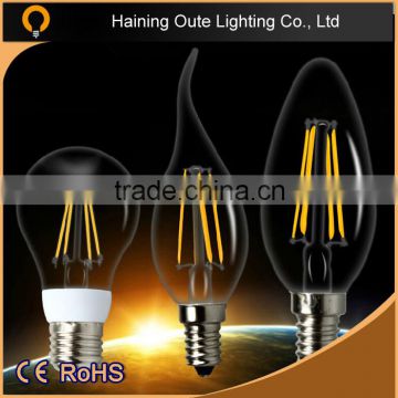 Special styles Filament LED Bulb C35 4W, Dimmable , CE RoHS etc.Certificated