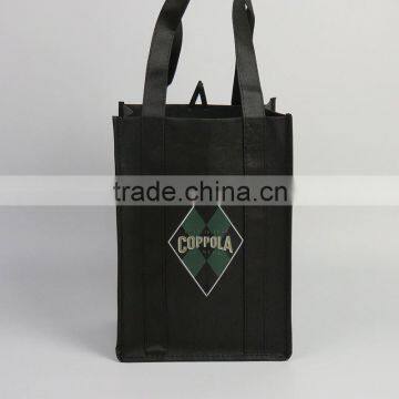 Reusable Two Bottle Wine Carrier Bag photo-3