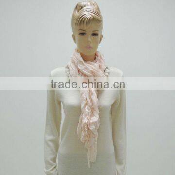 TYS002 Ladies cotton and wool fashion scarf