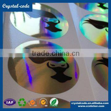 Cheap Custom Made 3d Security Transparent Laser Hologram Sticker Label, Anti-counterfeit Anti-fake Anti-theft Adhesive Sticker Quality Choice photo-3