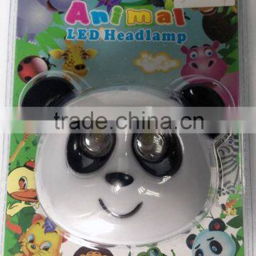 Aminal (panda,duck, dog, beetles, ) Children LED headlamp