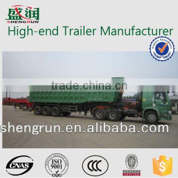 50T bulk truck bulk semi trailer tipper truck