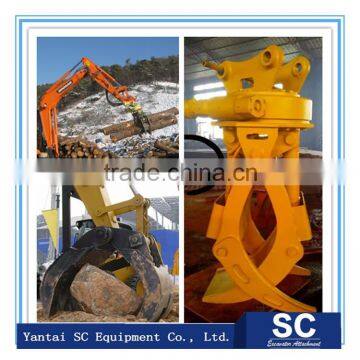 High efficiency wood Grab Bucket /grappling bucket for sale