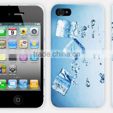 3d plastic phone case Sublimation case for iPhone 4S