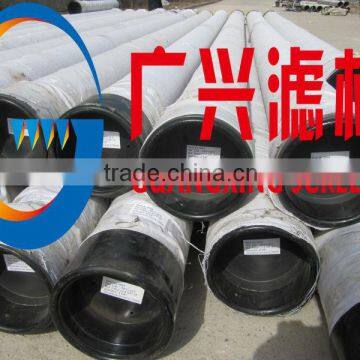 Wedge wire strainer pipe