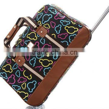 Popular travel trolley luggage bag