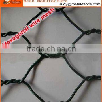 1'' Hot-dipped galvanized & electro galvanized poultry wire mesh & chicken wire & hexagonal wire mesh for poultry